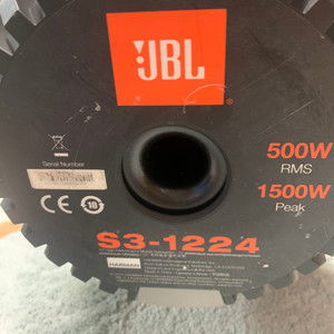 jbl s3 1224 우퍼 스피커