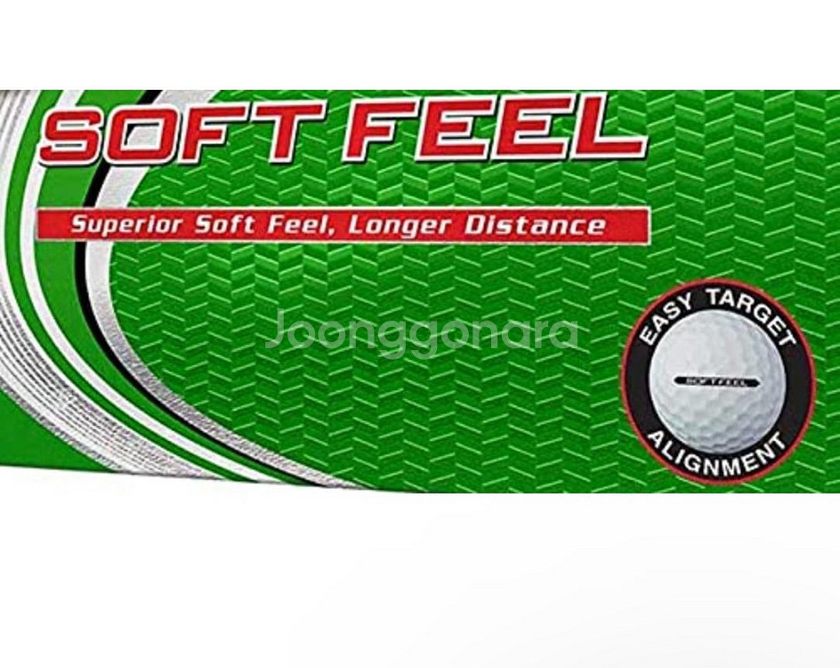 스릭슨 소프트 화이트 소프트필 롱디스턴스 골프공 이지타--1