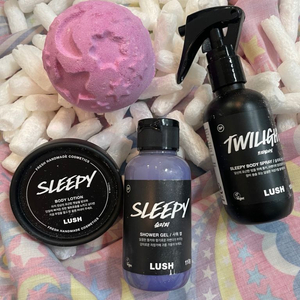 LUSH 라벤더 향기 트와일라잇 보디 4종 세트