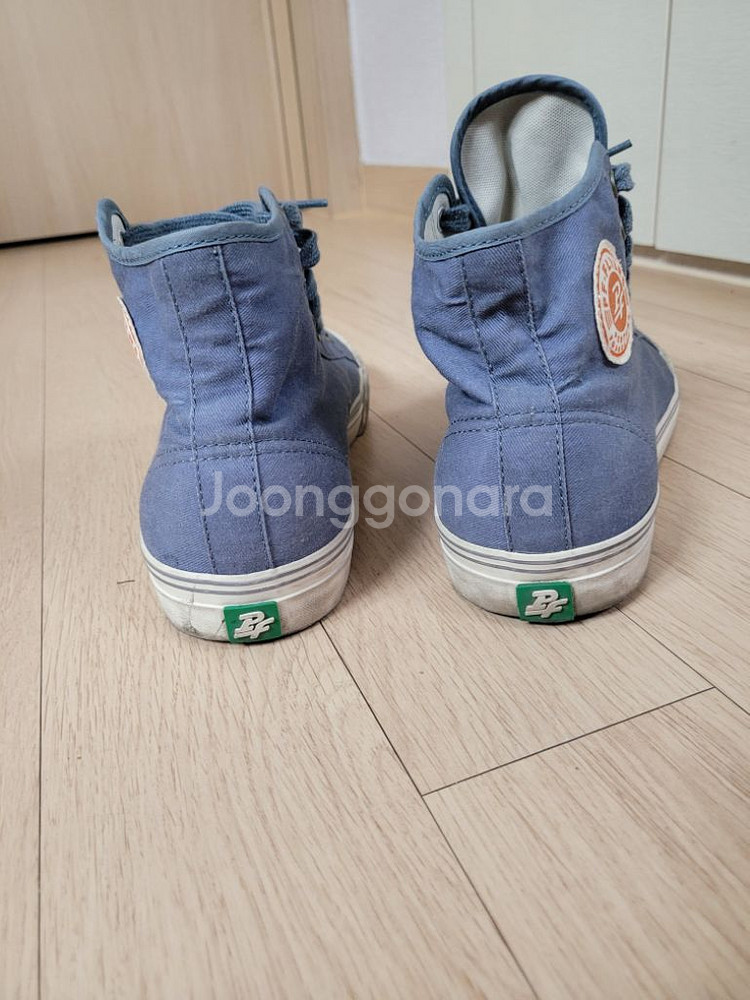 PF flyers 남자 스니커 하이 280 라이트네이비--3
