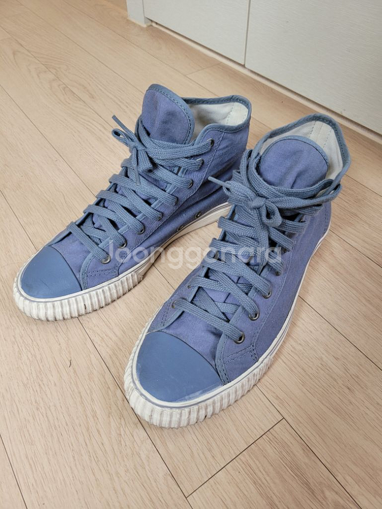 PF flyers 남자 스니커 하이 280 라이트네이비--1