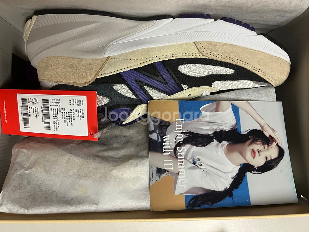 뉴발란스 990v6 white Black Plum--3