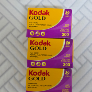 미개봉) 코닥 골드 필름카메라 필름 kodak gold