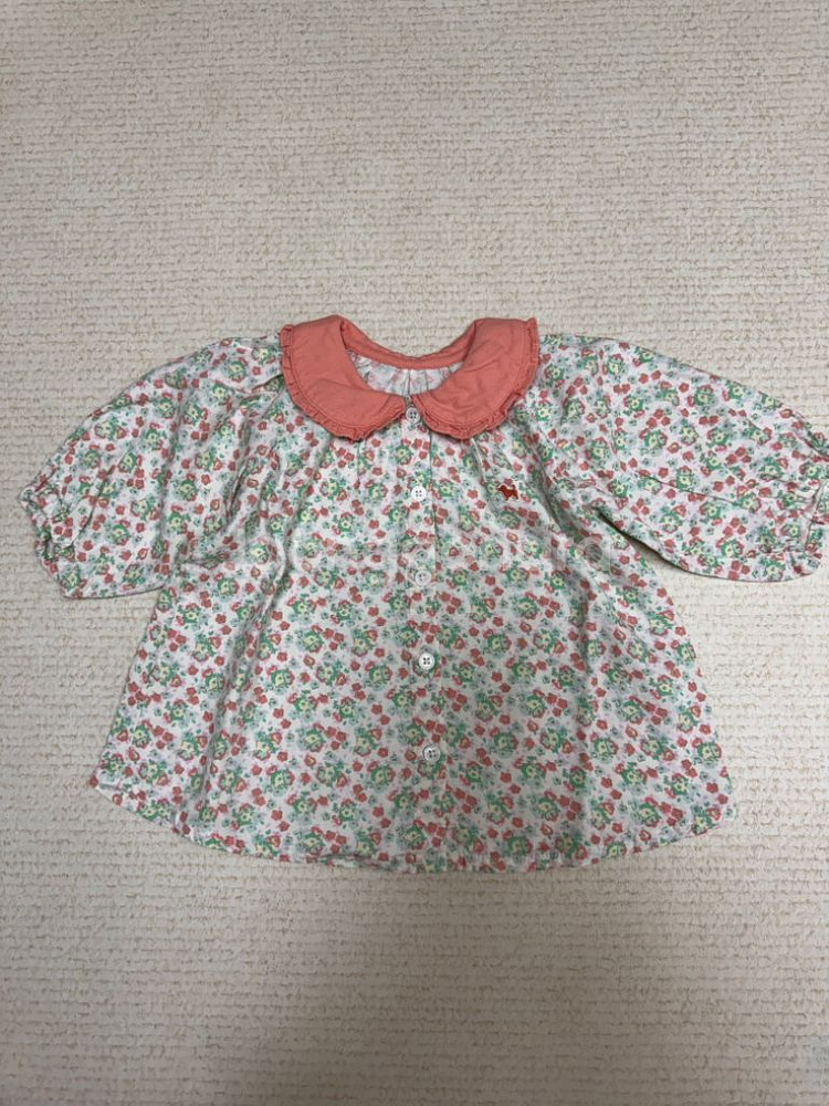 새상품) 블루독베이비 7부 상하세트 100--1