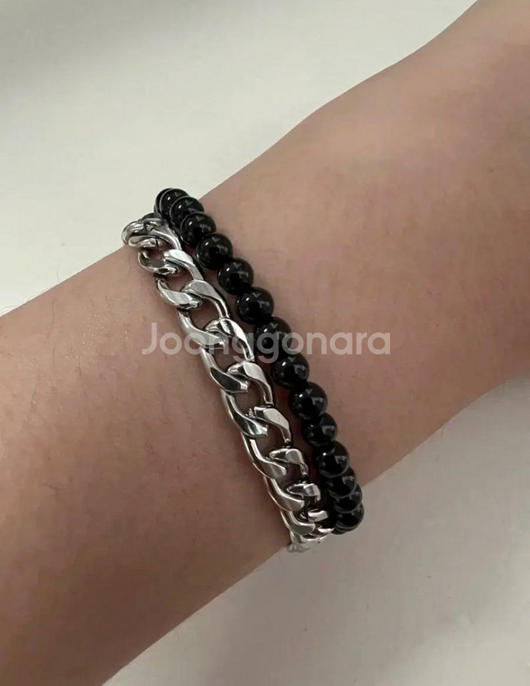 써지컬 체인 팔찌 16cm 18cm 2종 남녀공용 선물--7