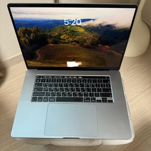 맥북프로 16인치 고사양 (인텔 19년) Macbook