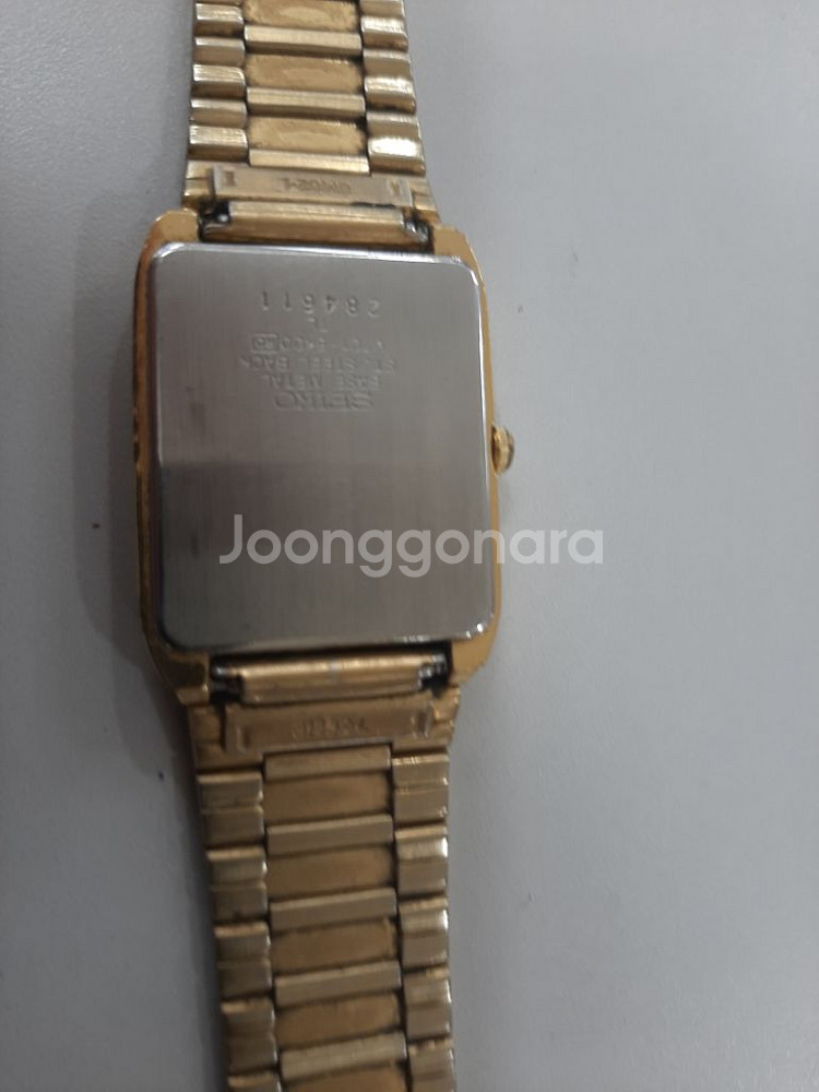seiko sx 쿼츠 시계 중고--2