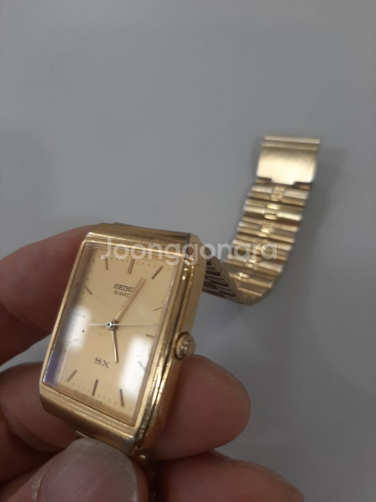 seiko sx 쿼츠 시계 중고--5