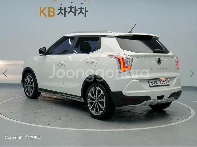 @17년식 티볼리 가솔린 2WD 엣지에디션 전국최저가--1