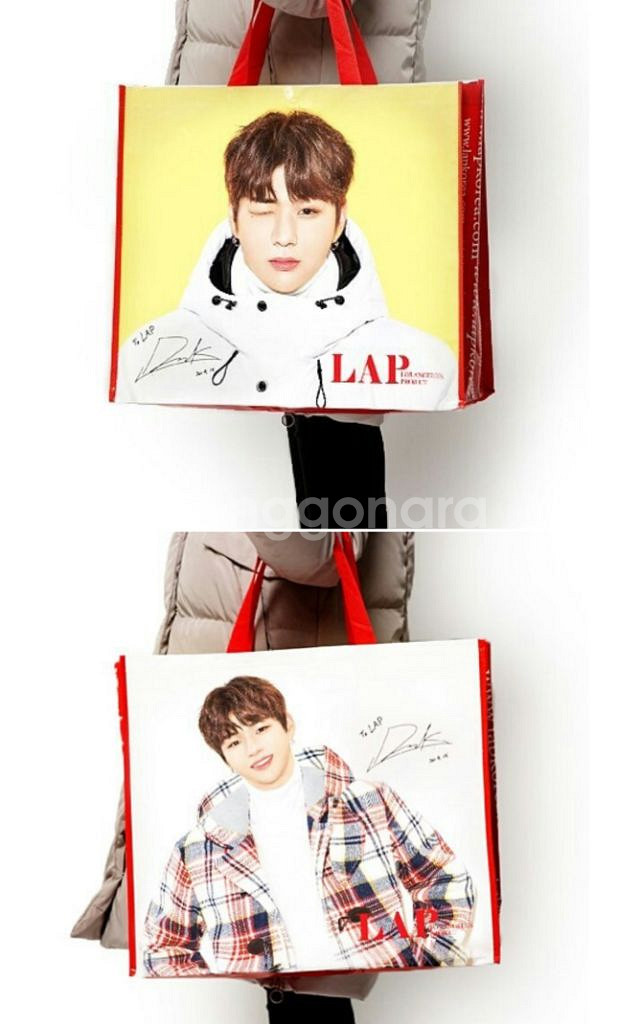 강다니엘LAP 타포린 빅백(50cmX43cmX18cm)--1