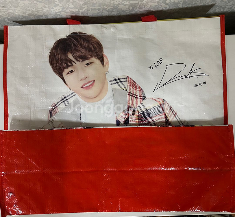 강다니엘LAP 타포린 빅백(50cmX43cmX18cm)--6