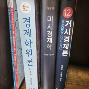 경제학 도서들 (행시, 학교 시험용)