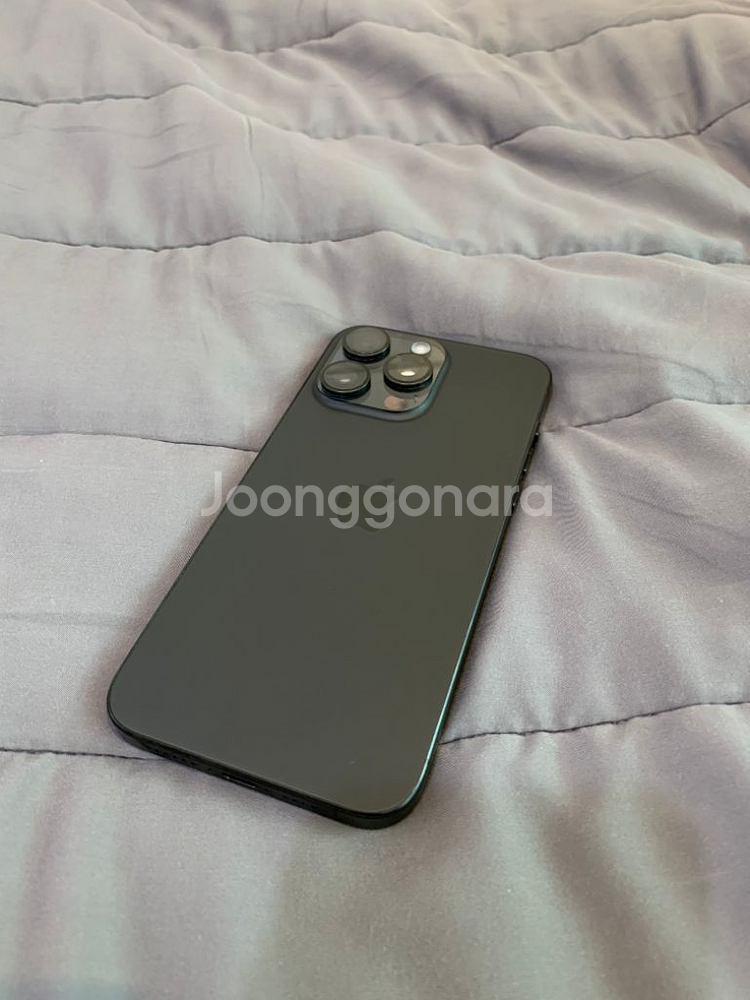 아이폰15프로맥스 512gb 카메라무음 해외판 애플케어--1