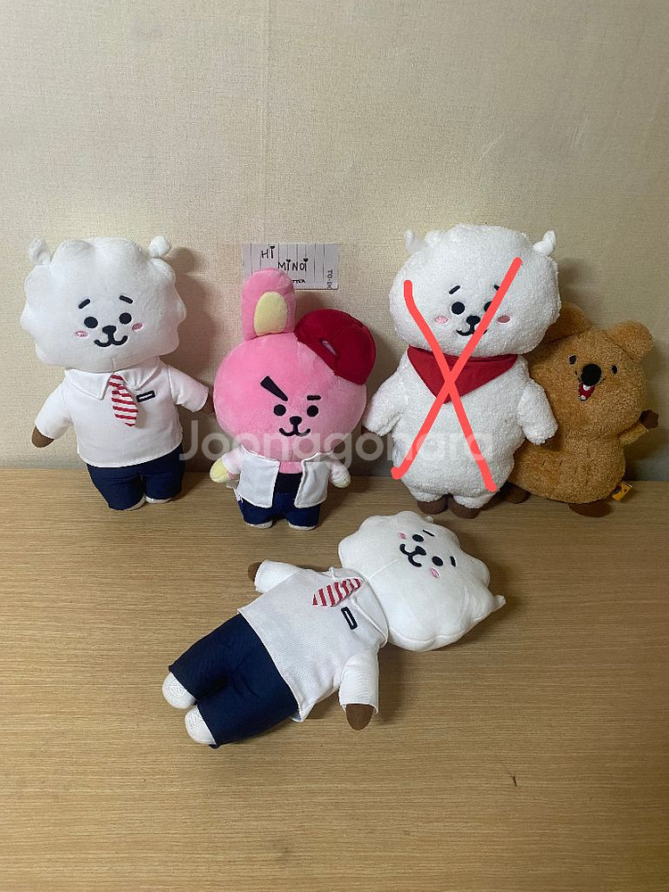 방탄 비티21 BTS BT21 DOLL 스탠딩 인형--1