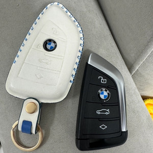 bmw 키케이스 천연소가죽 수제