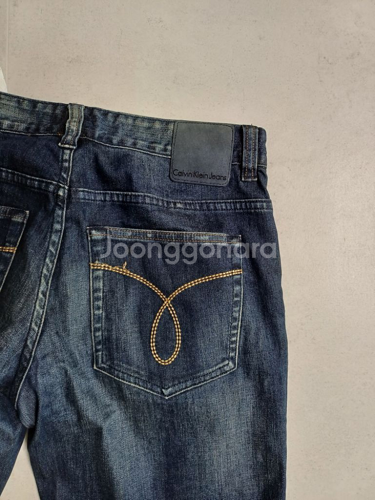 남성 캘빈클라인진 봄.가을 여름 일자청바지 (스판30)--1