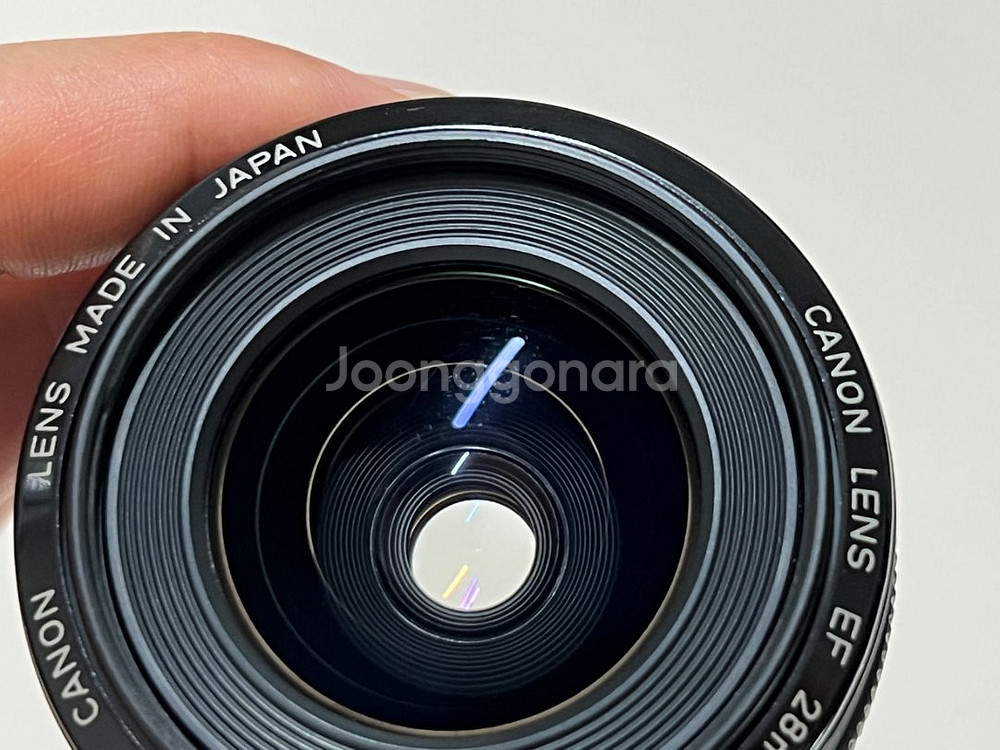 정품 캐논 ef 28mm f2.8 팝니다. 10만--4