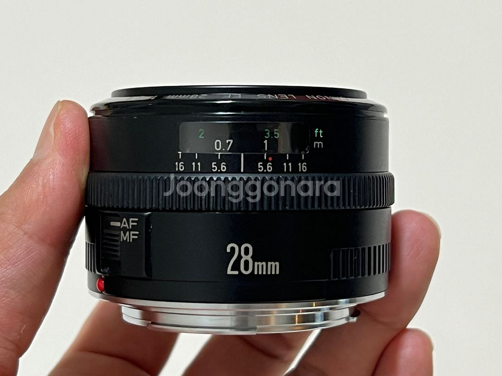 정품 캐논 ef 28mm f2.8 팝니다. 10만--6