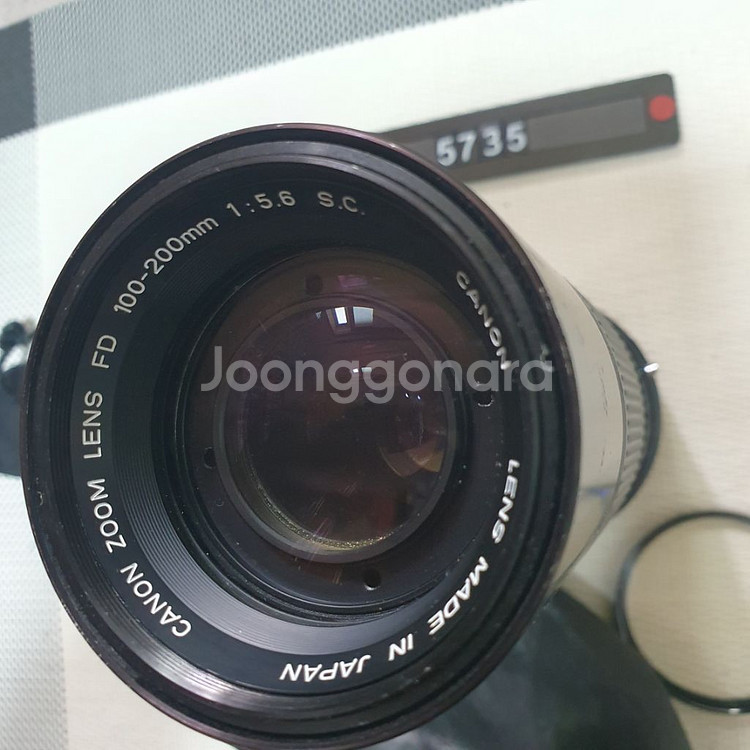 캐논 FD 마운트 100-200mm 줌렌즈--1
