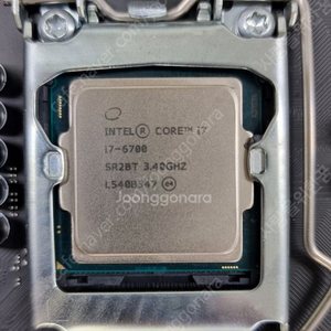 인텔 cpu 6700 i7