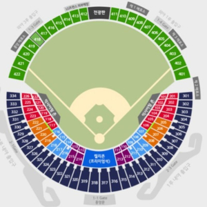 8/24(토) 잠실두산한화 3루오렌지 220블럭 양도