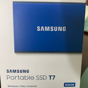 삼성 SSD T7 500GB 팝니다