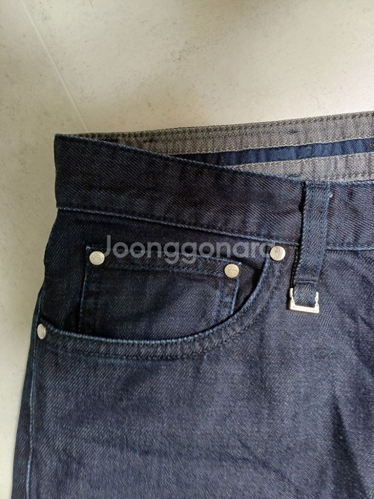 명품 에메네질도제냐 봄.가을 청바지 (새상품급.30)--1