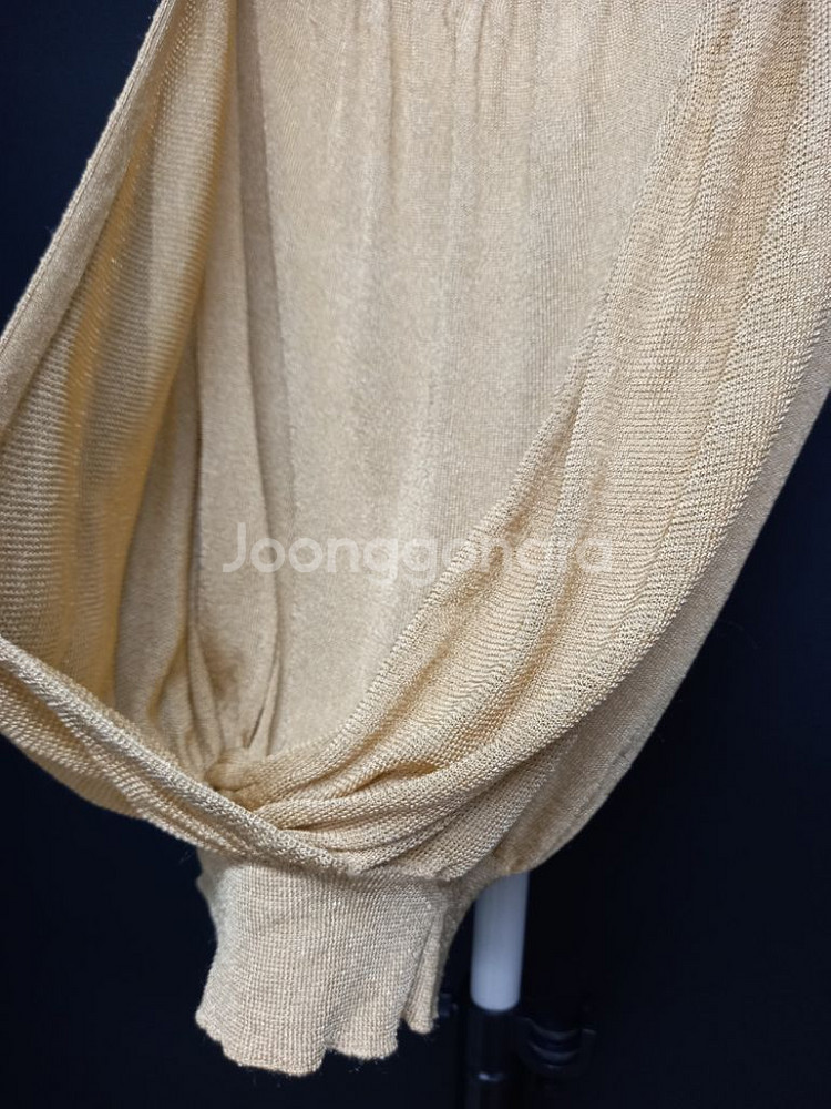 마인 MINE 레이온 생사 슬리브리스 니트 F 33-5--5