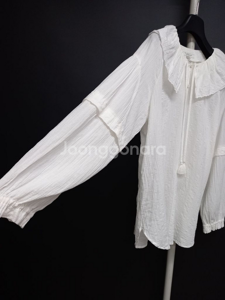 써스데이아일랜드 춘하추 루즈박시핏 긴팔블라우스 55.6--3