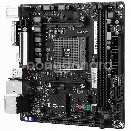 BIOSTAR 레이싱 B350GTN ITX (AM4)--2