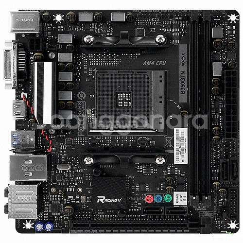 BIOSTAR 레이싱 B350GTN ITX (AM4)--1