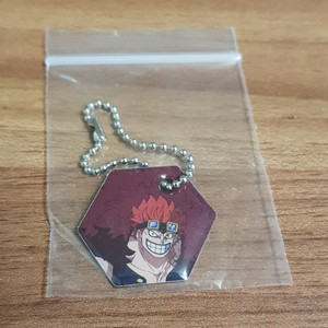 원피스 유스타스 키드 와노쿠니 메탈 키링 캡틴 키드 굿즈