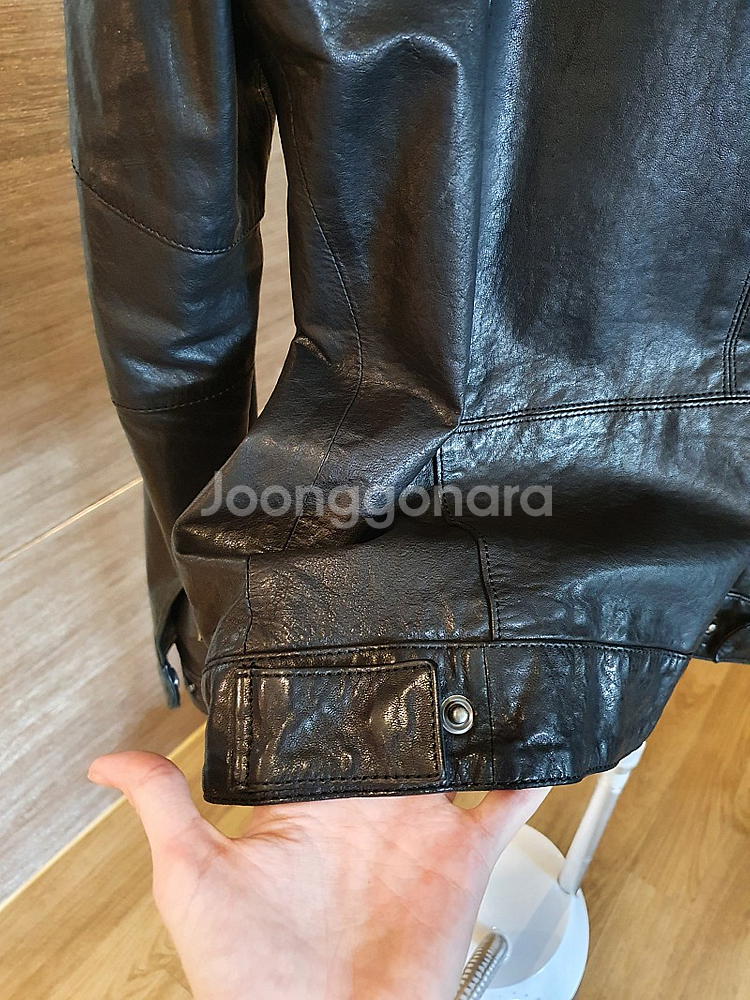 까르뜨블랑슈 베지터블 양가죽 점퍼 95--8