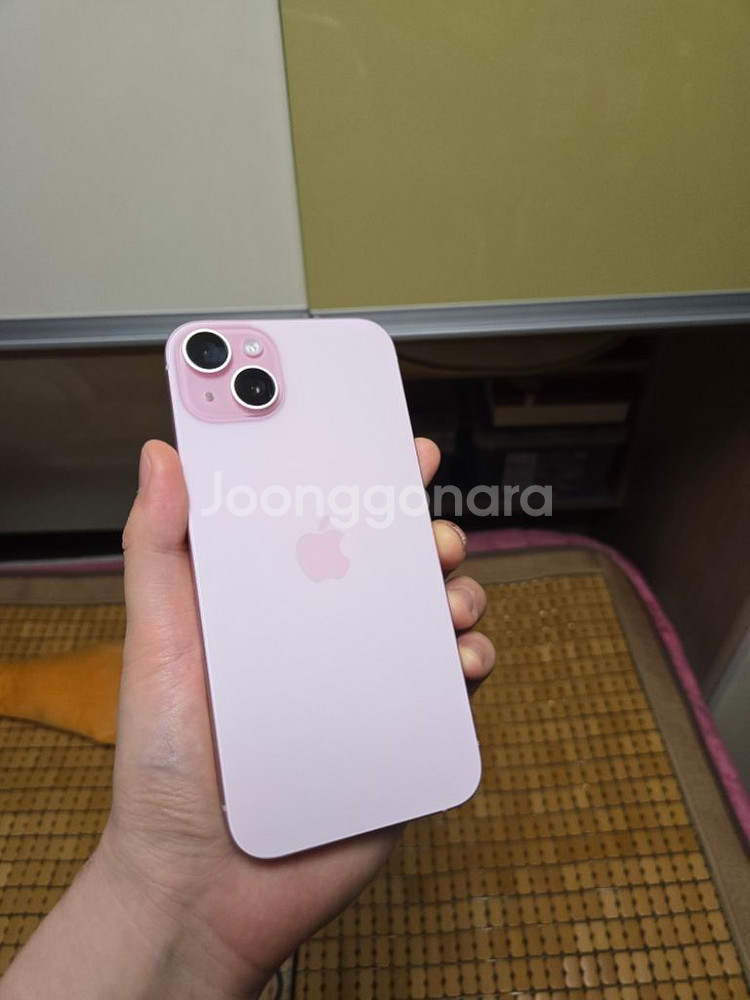 아이폰 15 플러스 자급제 128gb 핑크--3