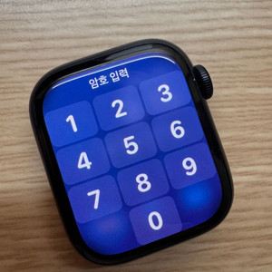애플워치7 41mm gps 미드나잇 팝니다