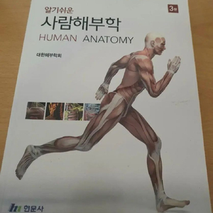 현문사 알기쉬운 사람해부학 택배비포함 간호 전공책