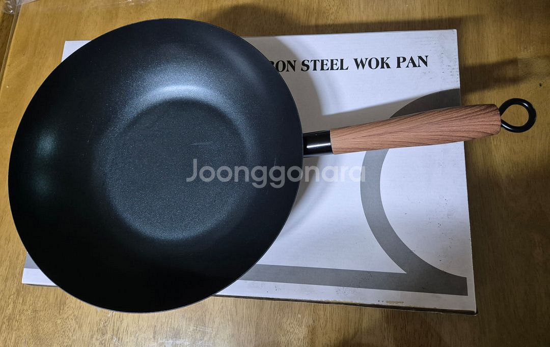 POI 피오아이 무쇠 궁중웍팬 28CM(미사용)--1