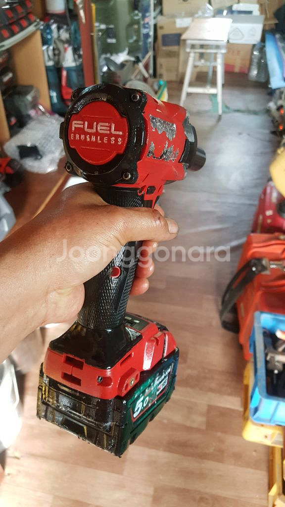 밀워키미드토크임팩렌치M18 FIW212 FUEL배터리포--8