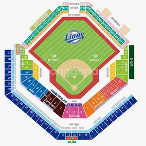 구매) 기아타이거즈 8.31일 1루쪽 2~4연석