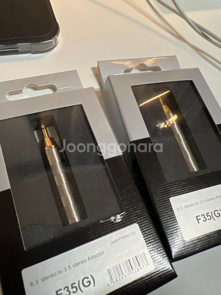 ADL 6.3 to 3.5 금도금 젠더--0