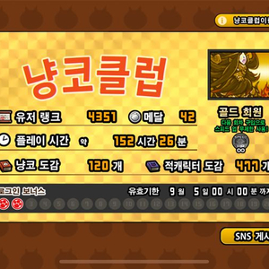 냥코대전쟁 고스펙 급처