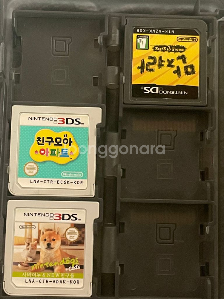 닌텐도 DS 알칩들 판매합니다 (포켓몬,동숲,마리오)--2