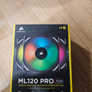 커세어 ML120 PRO rgb 3팩(컨트롤러 포함)