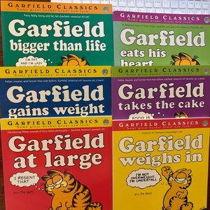 Garfield classics6권,CD미개봉, 6만