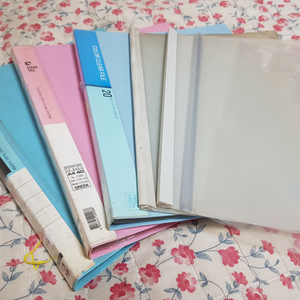 A4클리어화일 및 투명화일 일괄