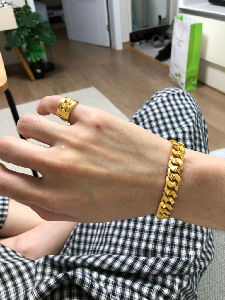 순금 팔찌 10돈 24k | 중고나라 - 안심되는 중고거래