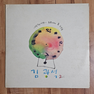 김광석 LP 2집 (초반)