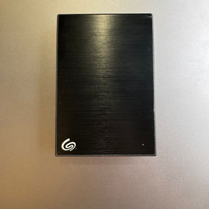 Seagate 5TB 외장하드 + c 젠더케이블