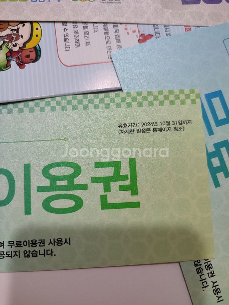 횡성 루지체험장 이용권--1
