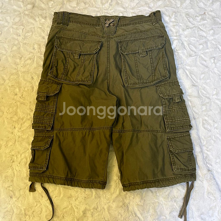 빈티지 카고바지 미디 y2k--1